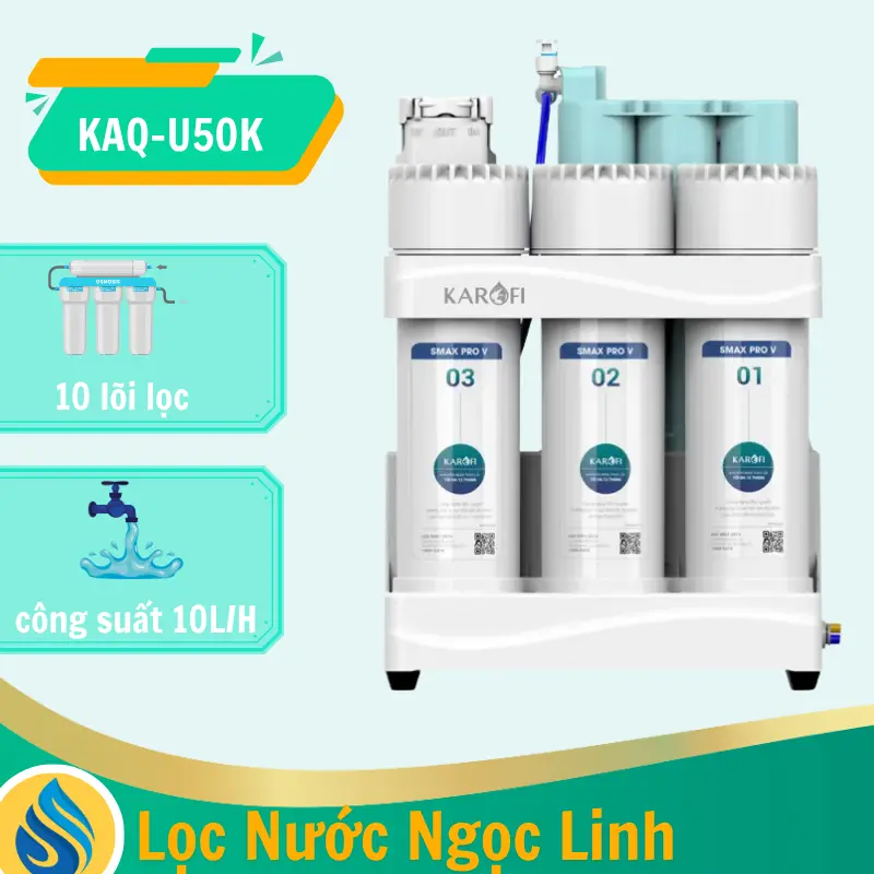 Máy lọc nước Karofi KAQ-U50K