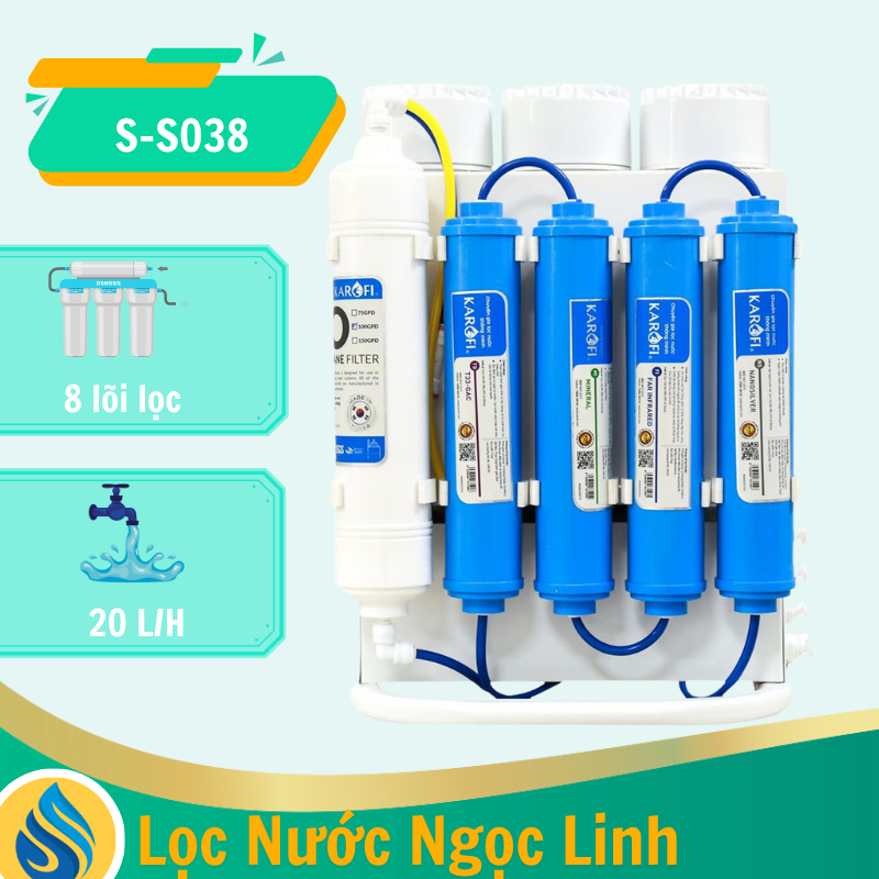 Máy lọc nước Karofi SLIM S-S038