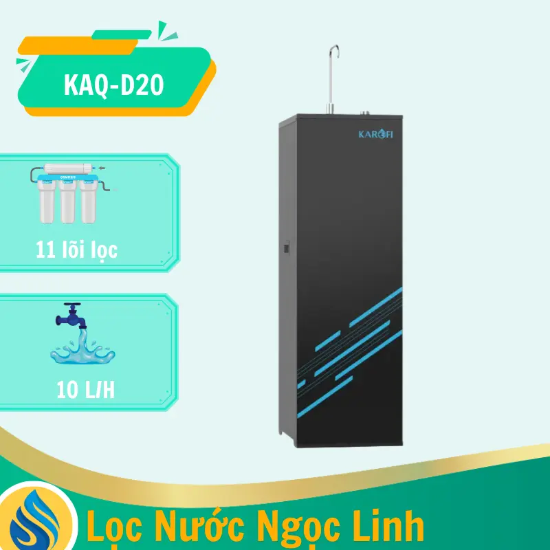 Máy lọc nước Karofi KAQ-D20 - 11 Lõi Mới Nhất 2025