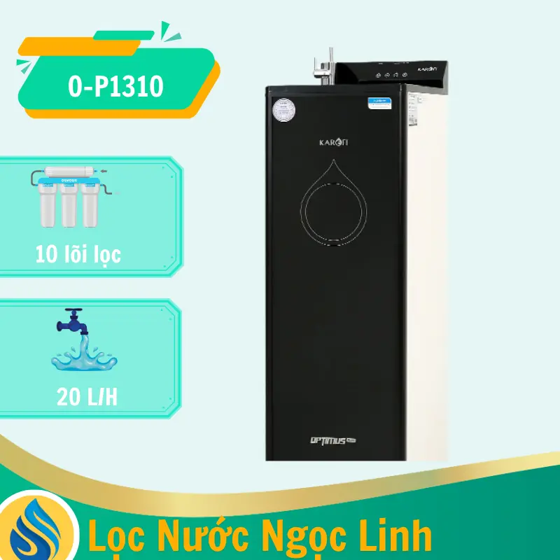 Máy lọc nước Karofi Optimus Plus O-P1310 - 10 Lõi Thông Minh -  2025