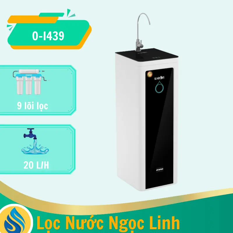 Máy lọc nước Karofi Optimus PRO O-I439 AioTec Có WIFI