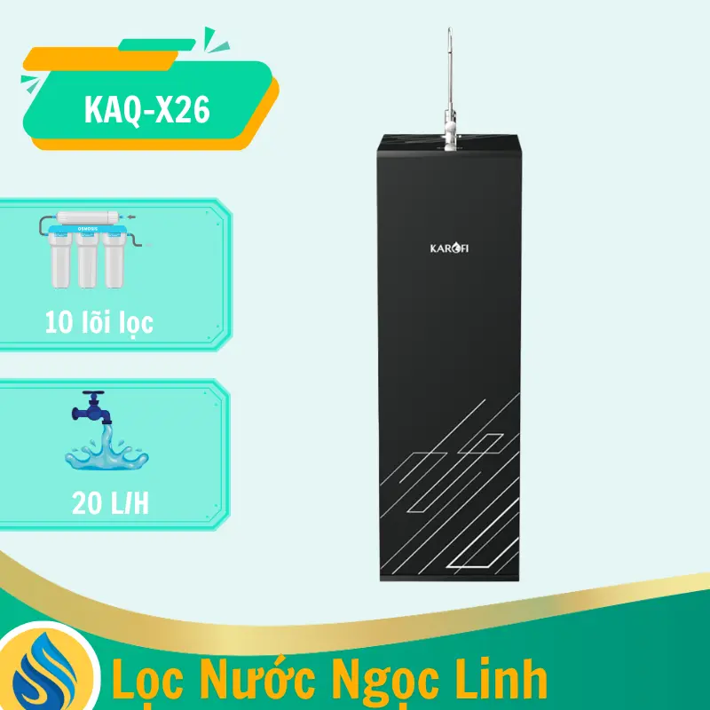 Máy lọc nước Karofi KAQ-X26