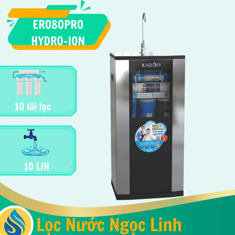 Máy lọc nước Karofi ERO80 Pro