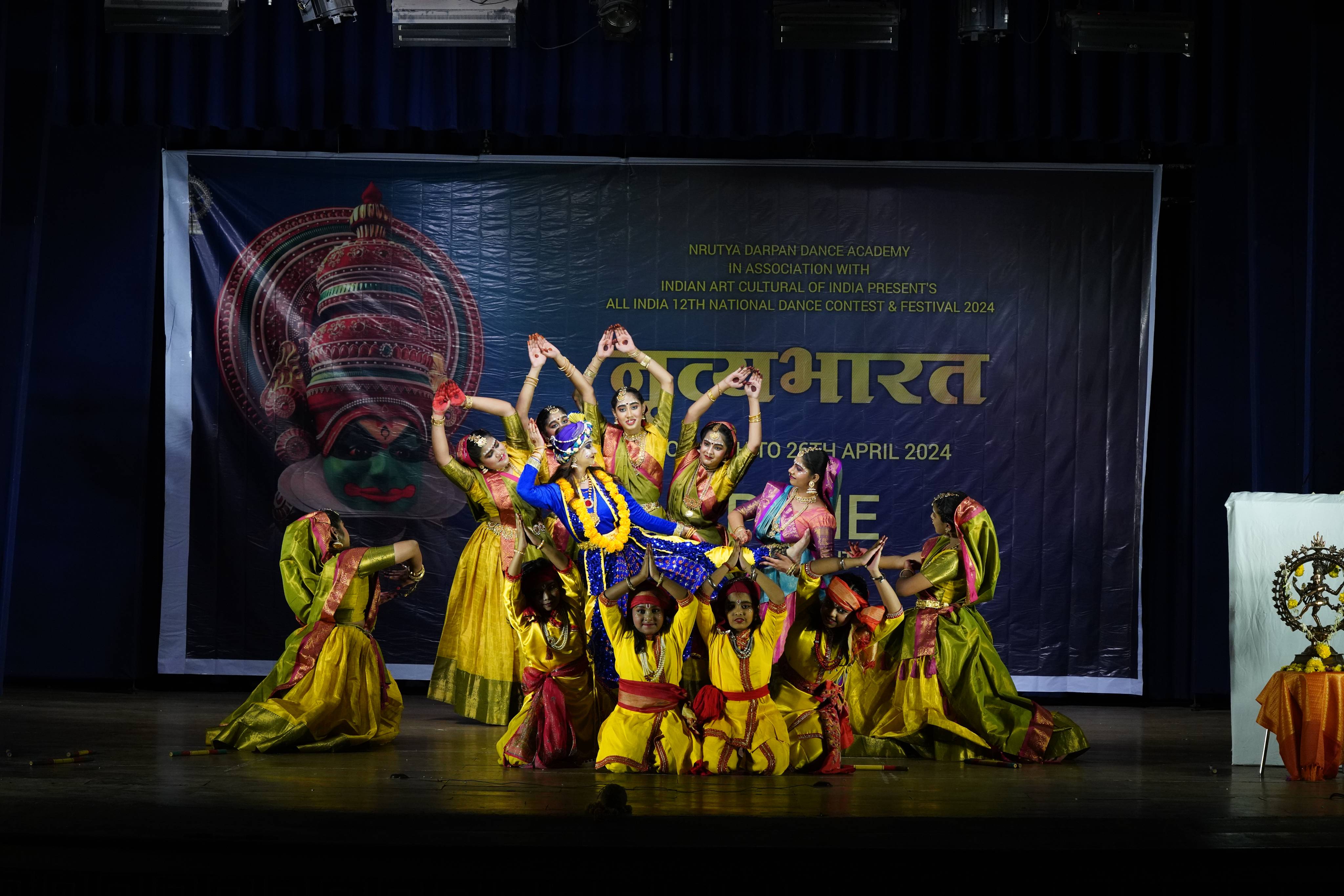 A close-up shot of a dancer's intricate hand gestures (Prem Vinod)