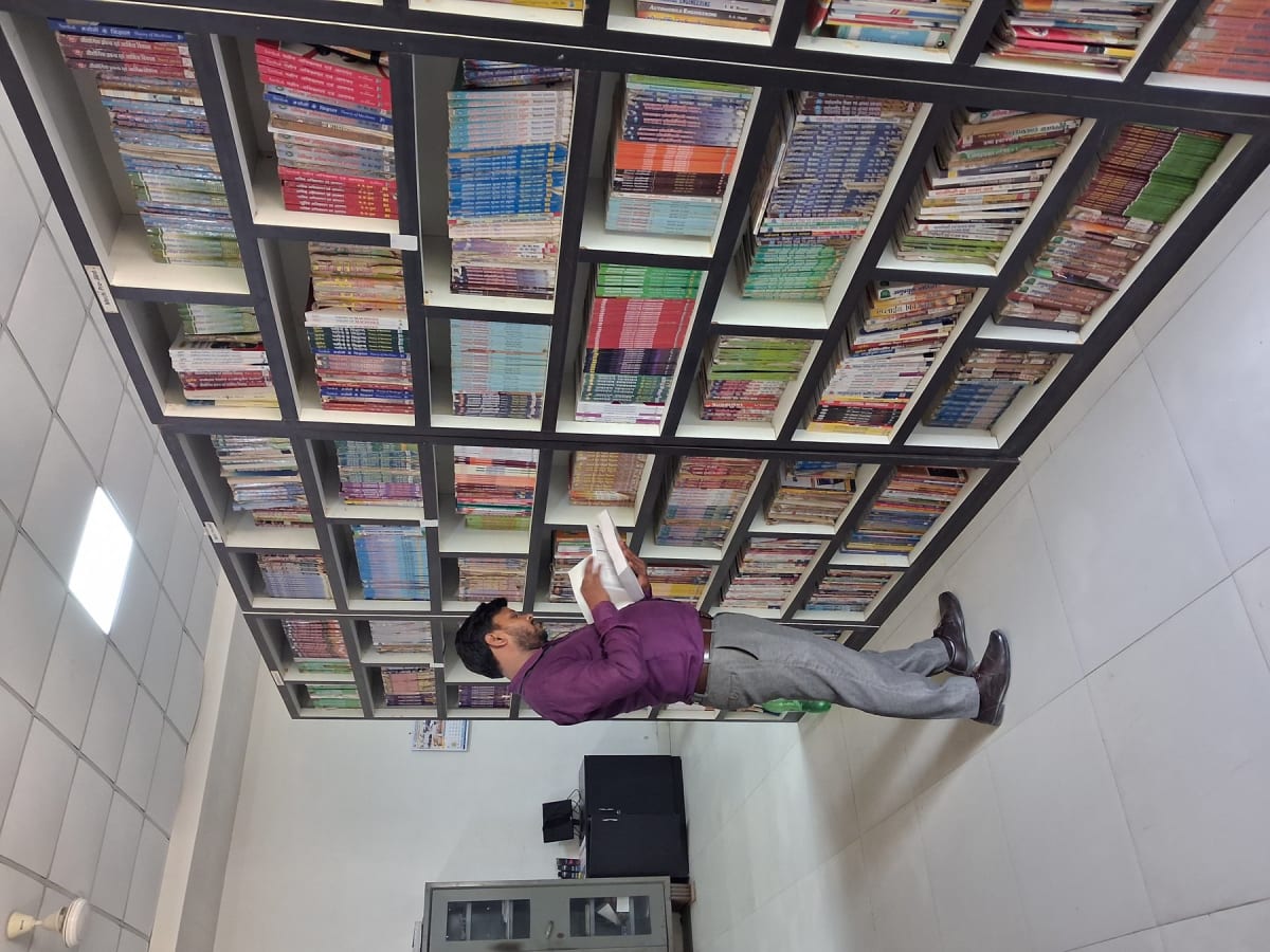 BIPE library — stacks and reference section