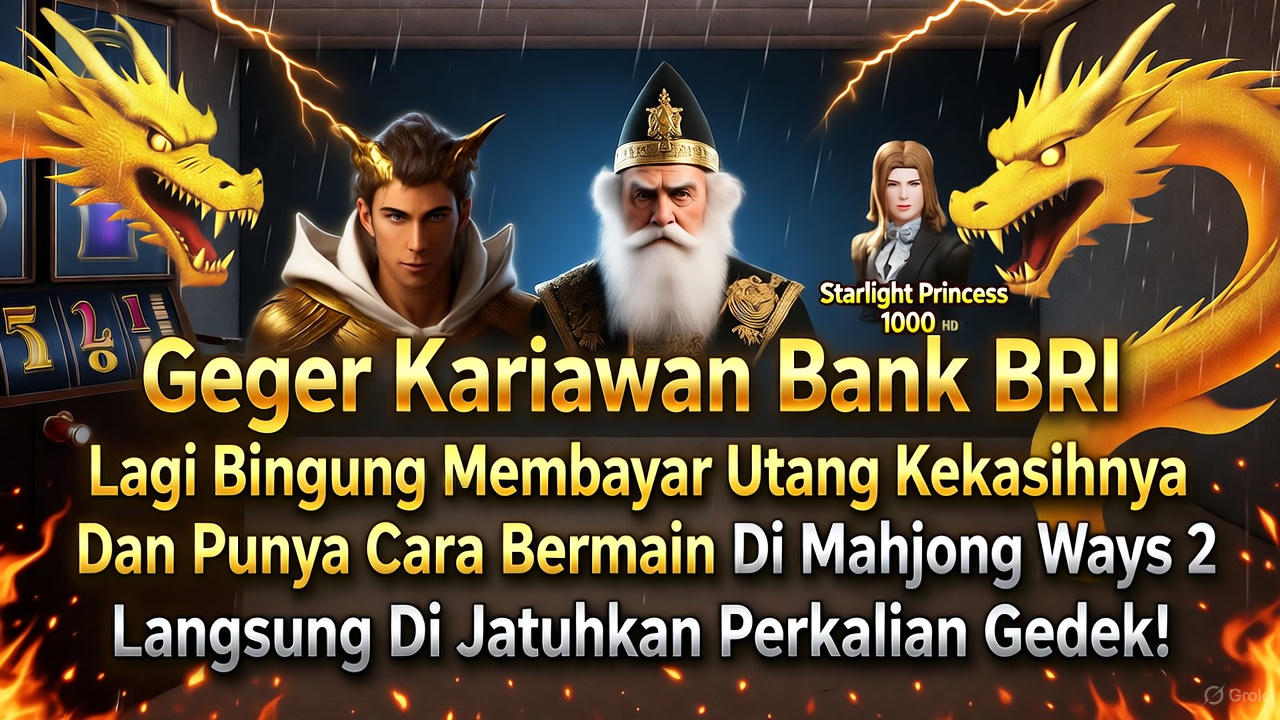 Geger Kariawan Bank BRI Lagi Bingung Membayar Utang Kekasihnya Dan Punya Cara Bermain Di Mahjong Ways 2 Langsung Di Jatuhkan Perkalian Gedek!