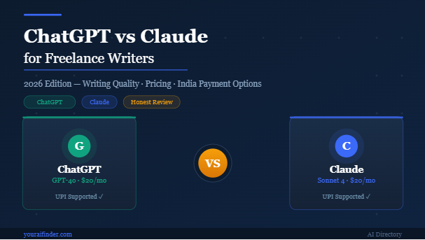 ChatGPT vs Claude: Best AI for Freelance Writers 2026