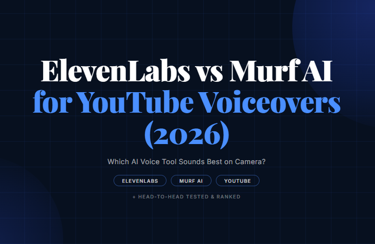 ElevenLabs vs Murf AI for YouTube Voiceovers (2026)