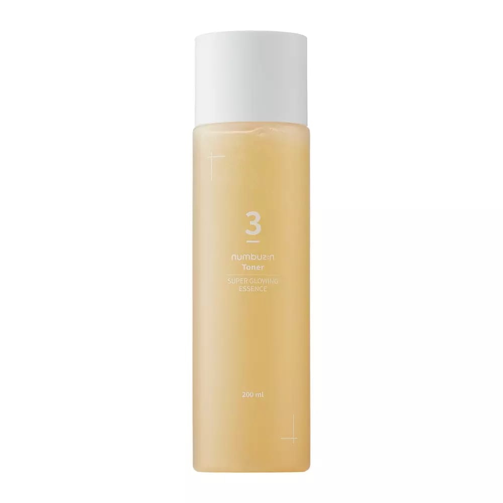 Numbuzin - No.3 - Super Glowing Essence Toner - Odos švytėjimą atkuriantis tonikas - esencija