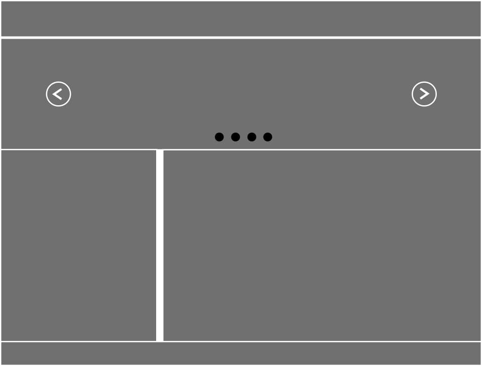 Original layout design template for the MCS website