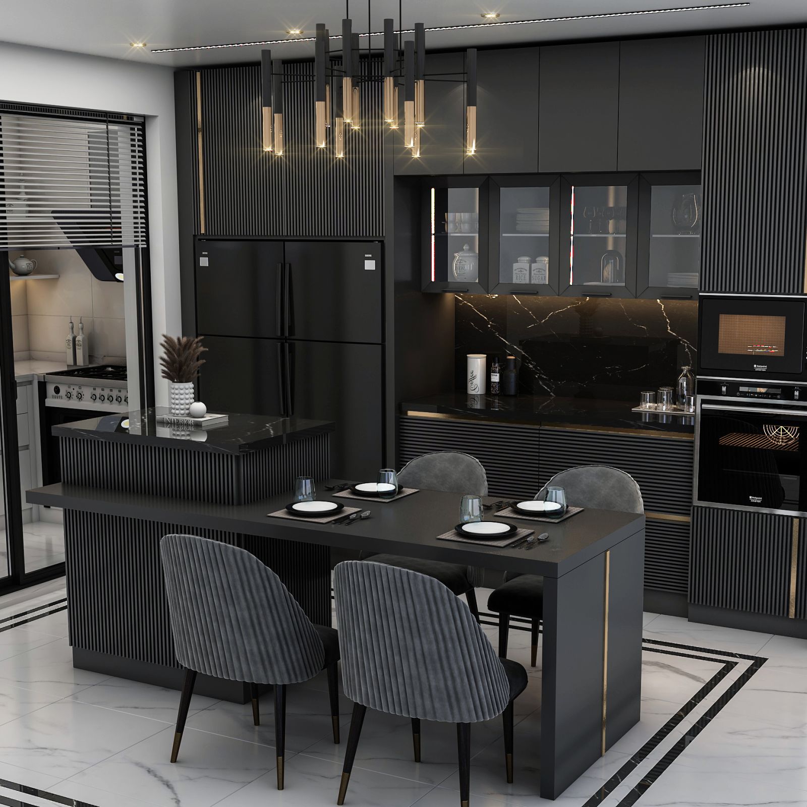 Stylish Kitchen and Furniture Designs