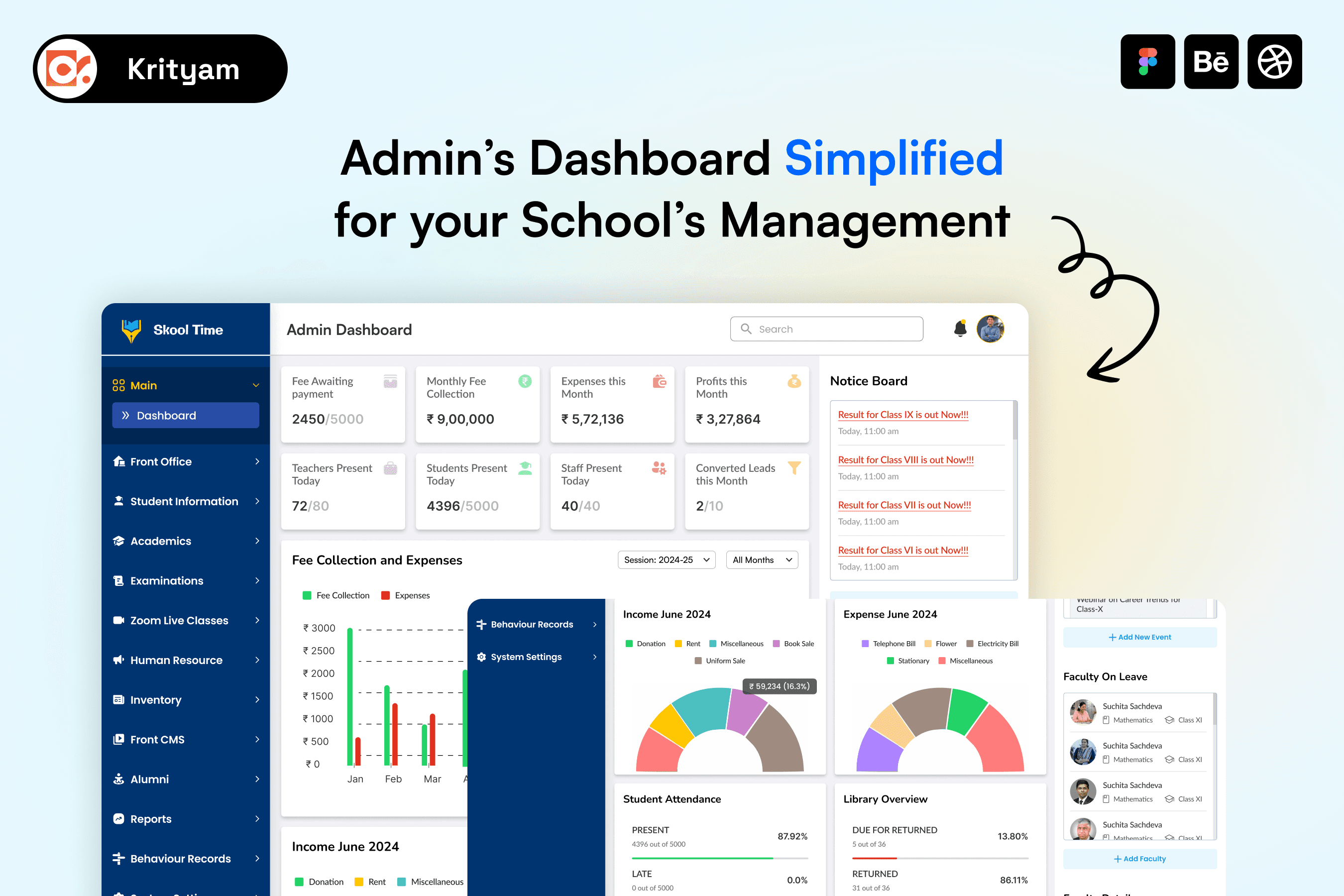 School Management Simplified With Seamless UX