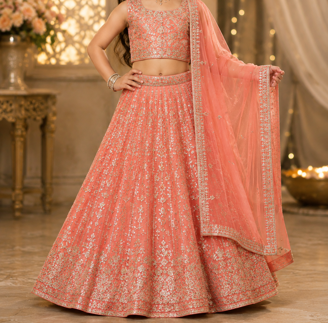 Kids Lehenga - Princess Collection