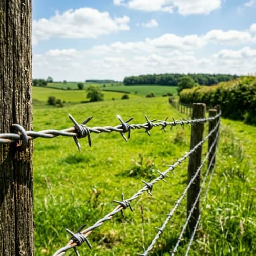Barbed Wire Fencing