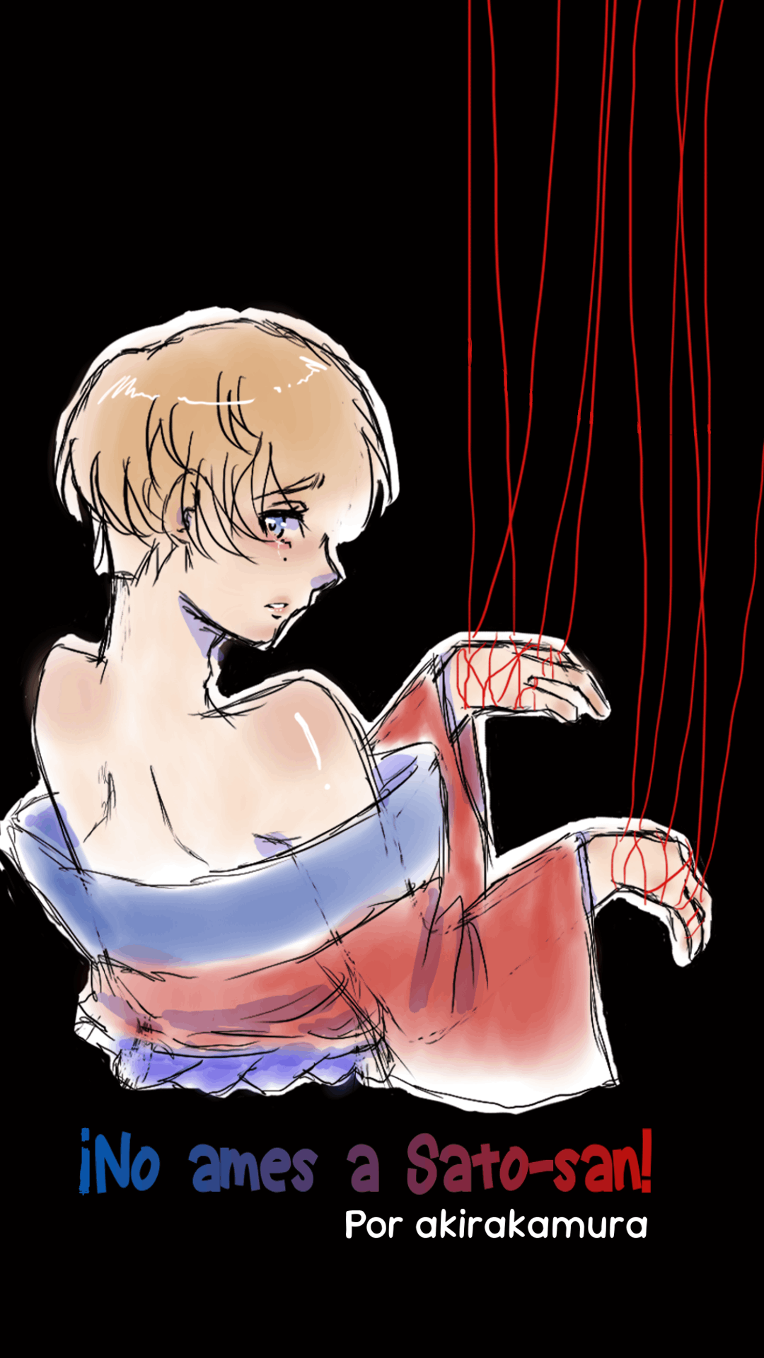 Portada de ¡No ames a Sato-san!