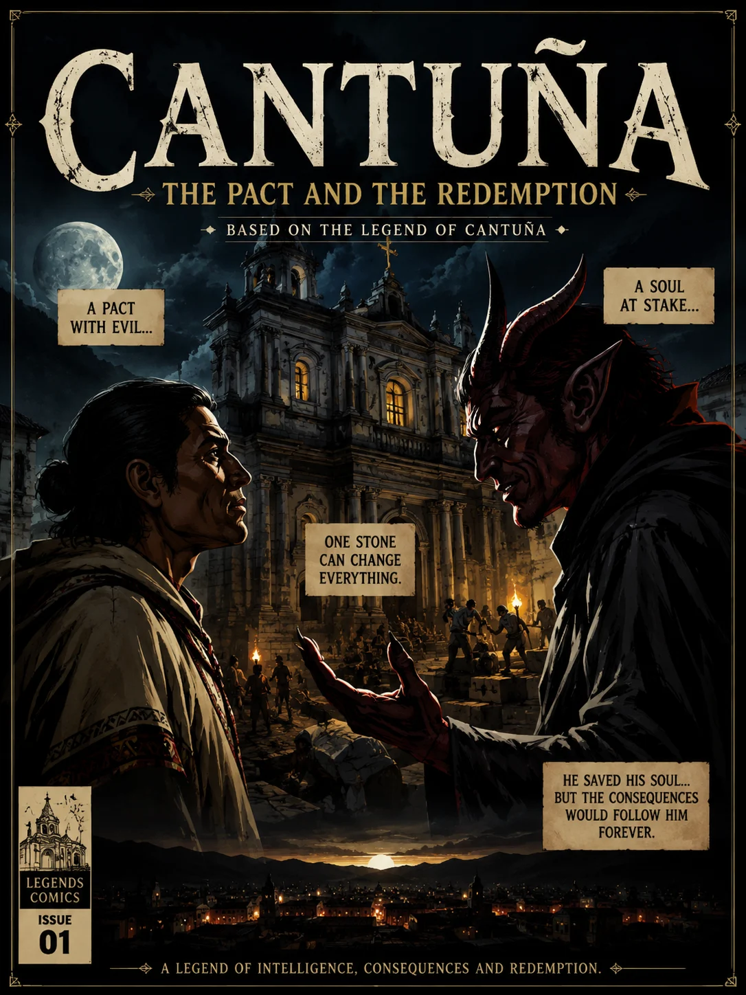Portada de Cantuña: The Pact and the Redemption