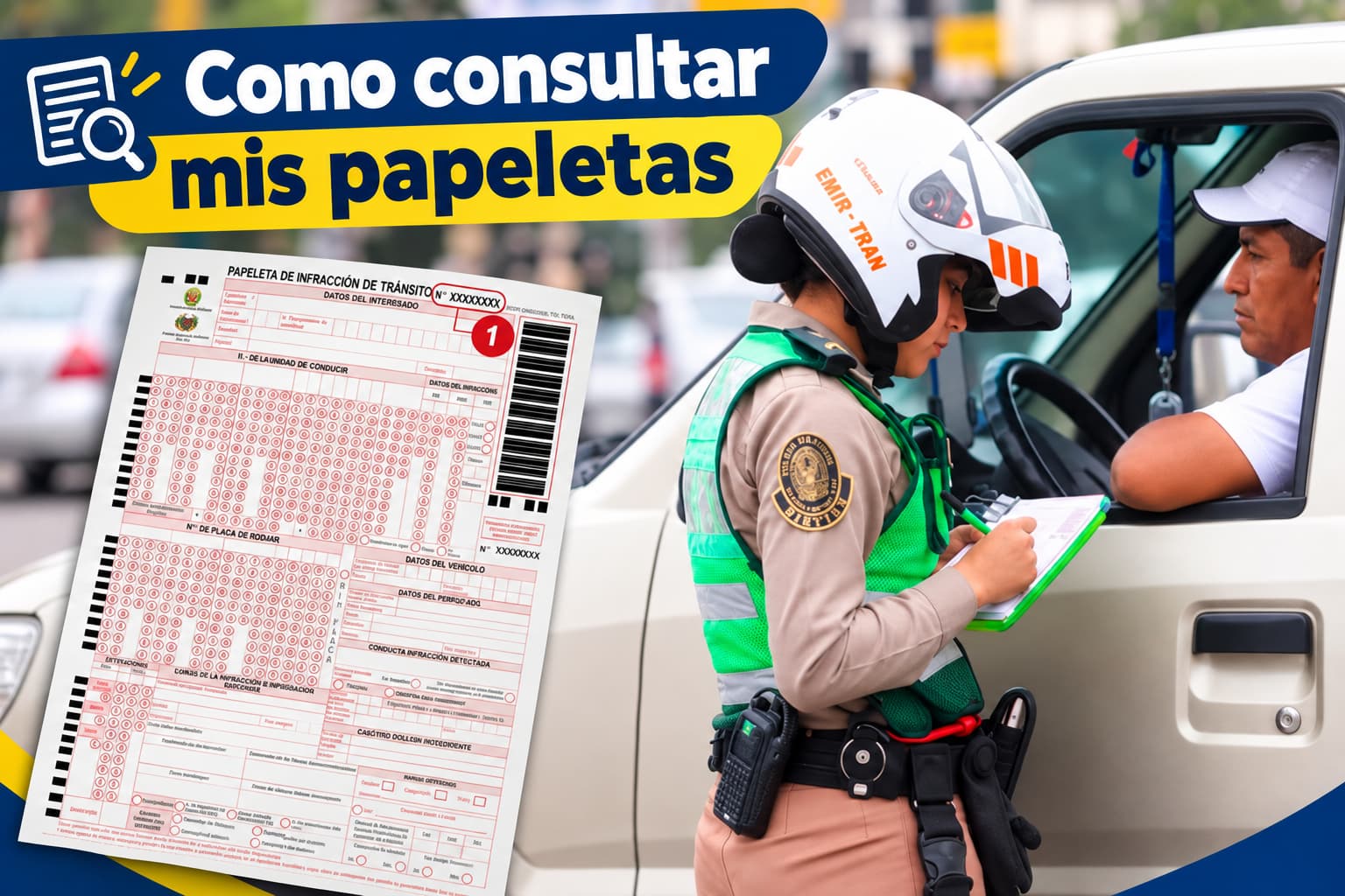 ¿Tengo multas de tránsito? Cómo saberlo por placa o DNI en todo el Perú (2026)