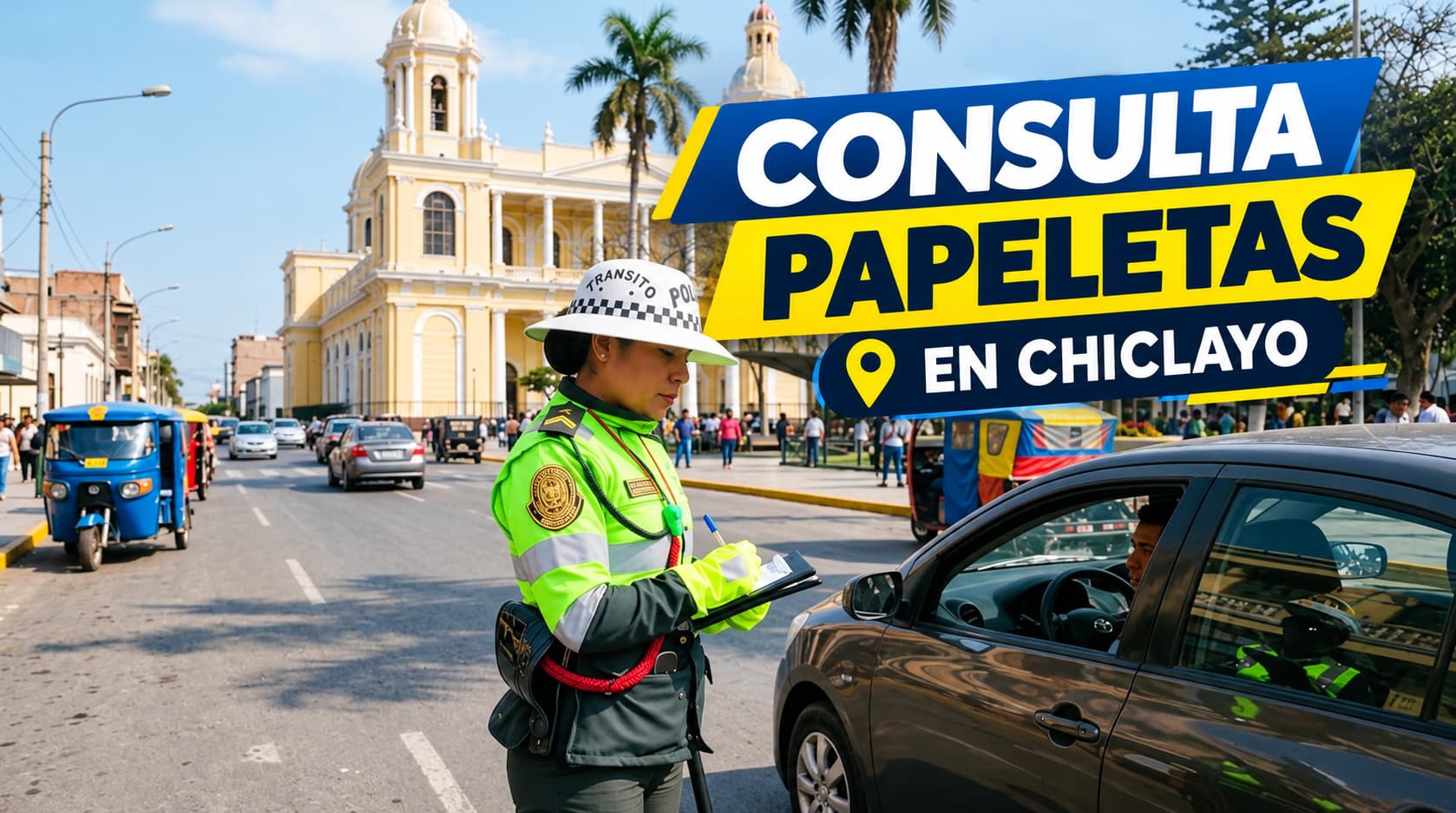 Papeletas de Chiclayo (SATCH) 2026: consulta por placa y pago con 90% de descuento
