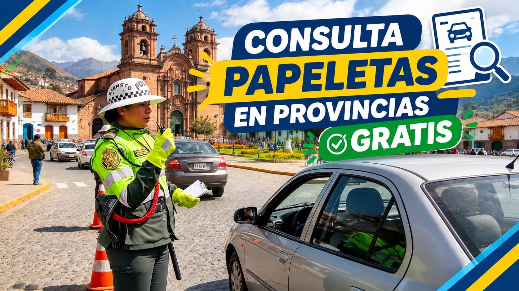 Papeletas en provincias 2026: dónde consultar multas por placa en Arequipa, Trujillo, Chiclayo, Piura y más