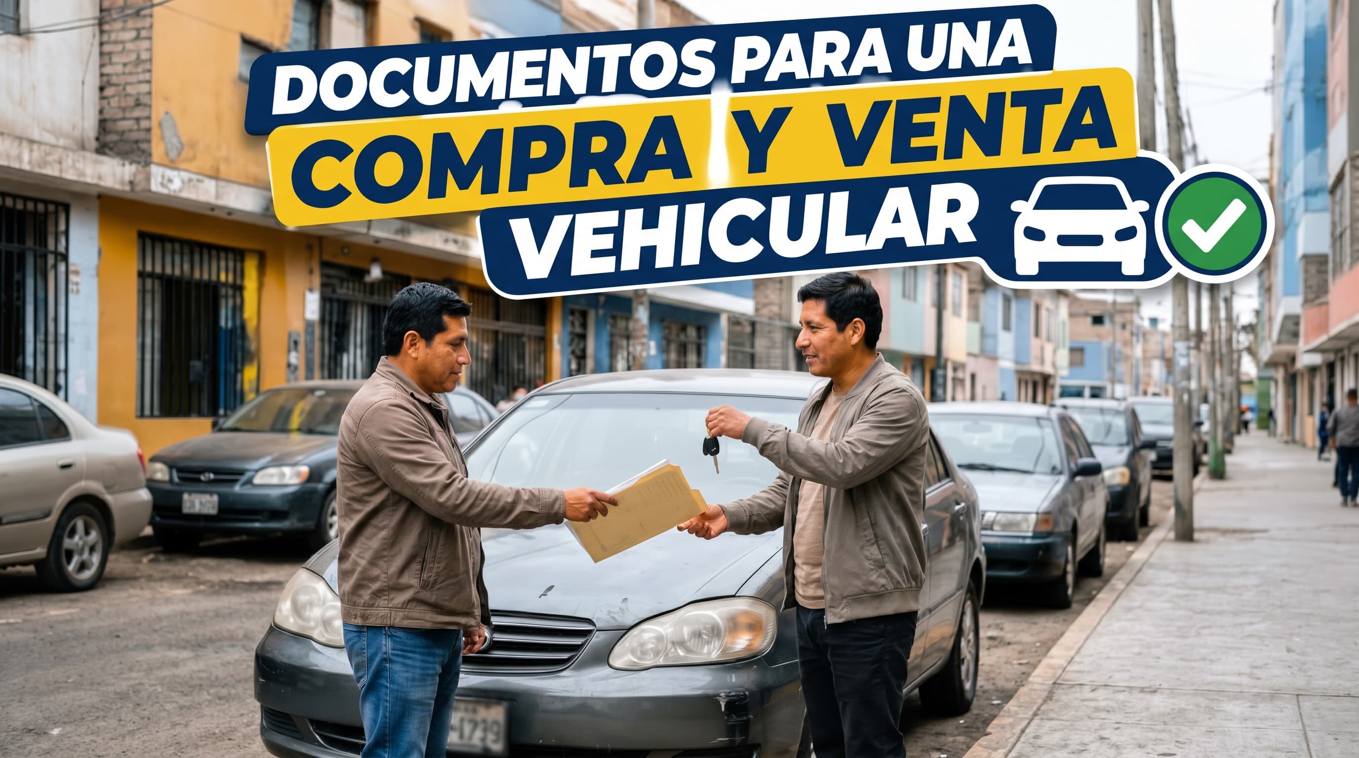 Documentos para comprar un auto usado en Perú (2026): la lista completa que debes pedir