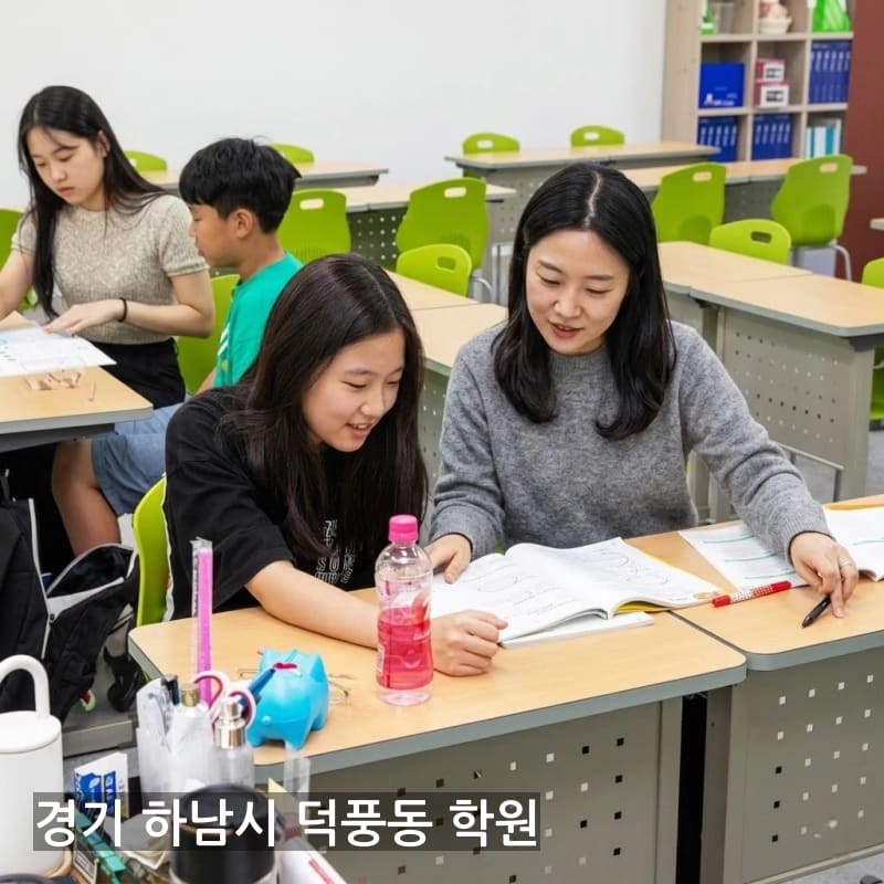 덕풍동 학원 실제 내부