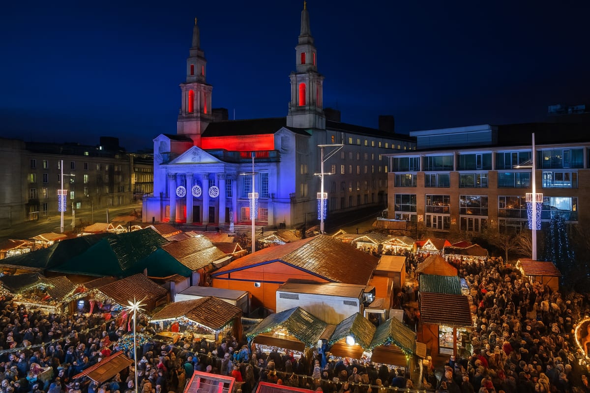 LEEDS CHRISTMAS MARKET AT CITY SQUARE 2025