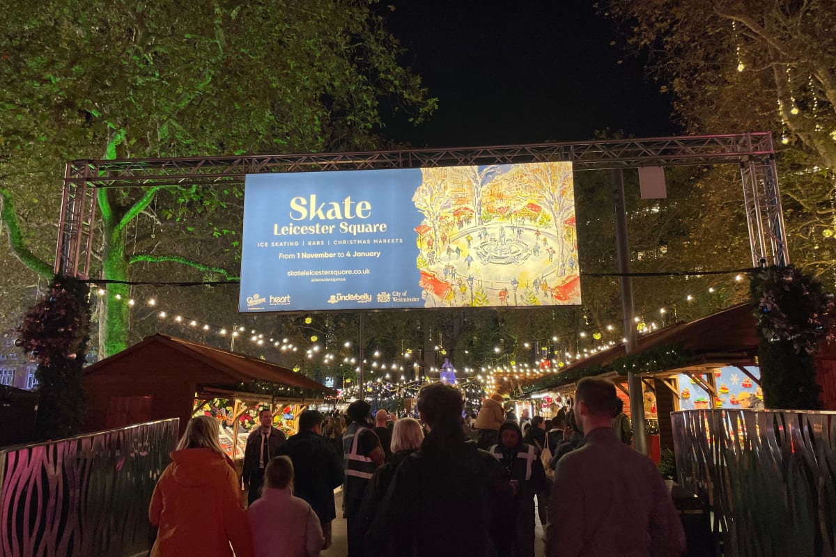 Leicester Square Christmas Market 2025