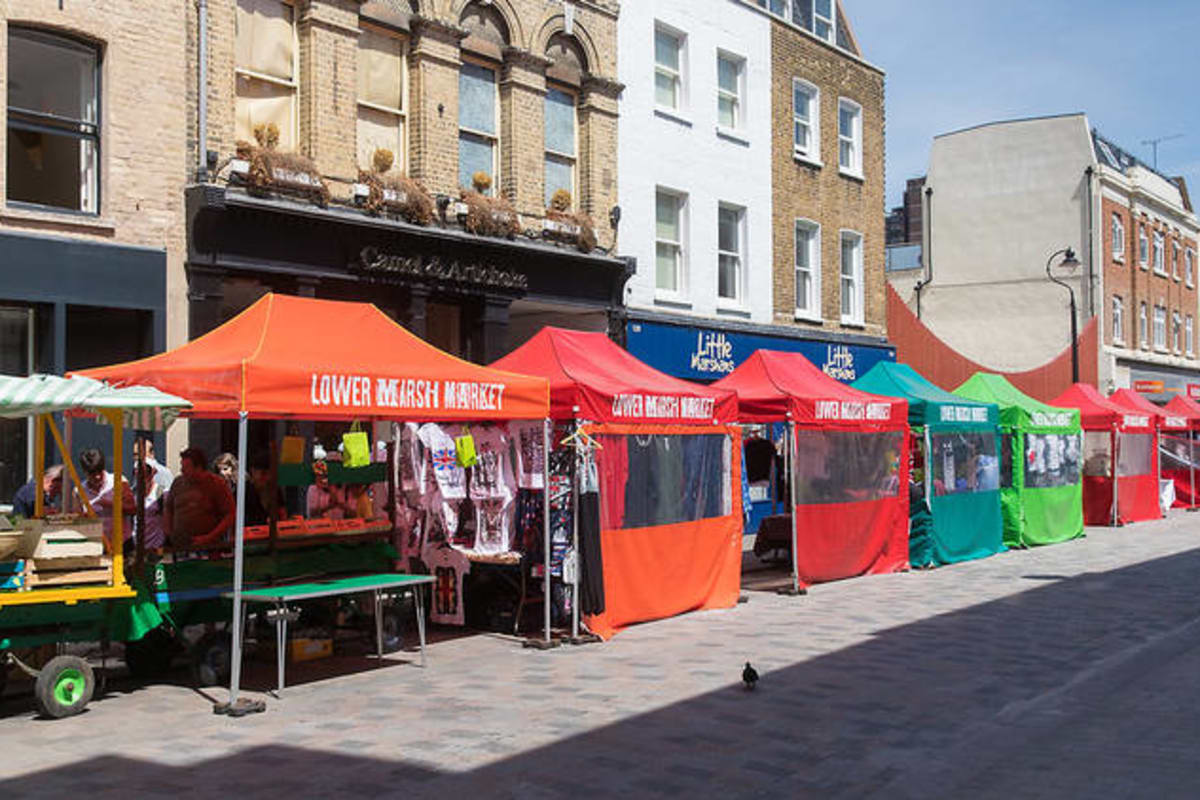 Trade at Lower Marsh Market – Join One of Central London’s Most Iconic Street Markets