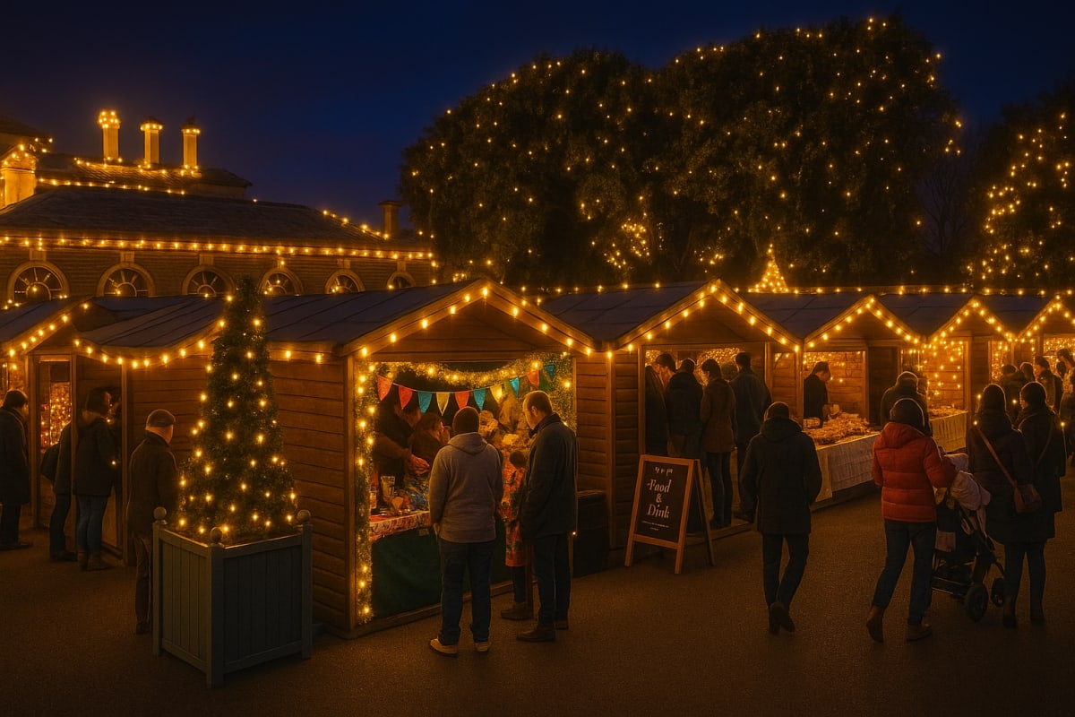 The Christmas Market at Holkham Hall: A Festive Shopping Experience