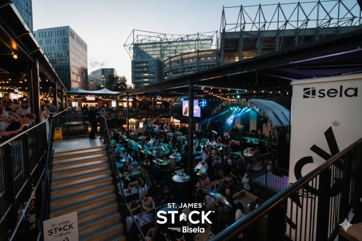 St. James STACK Food Hall in Newcastle upon Tyne | Taste | Food Marketplace