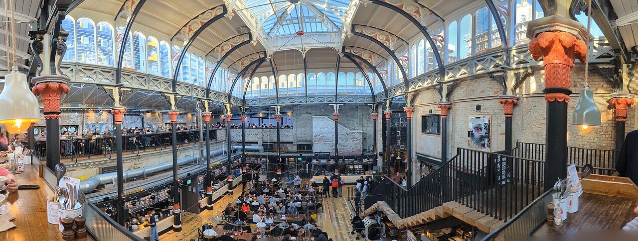 Mackie Mayor food hall, Manchester