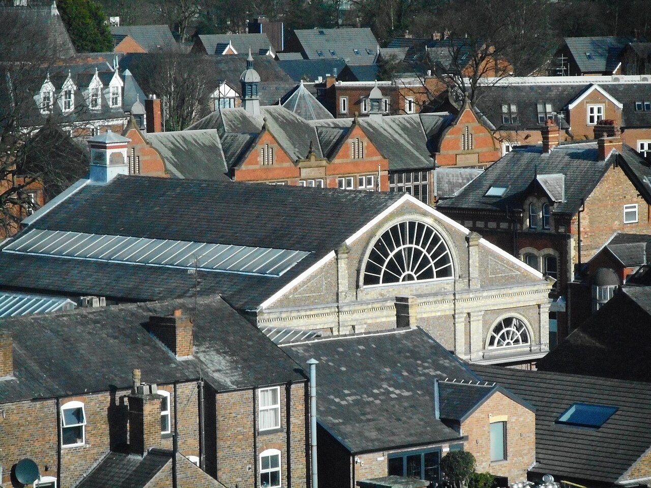 Altrincham Market House from outside