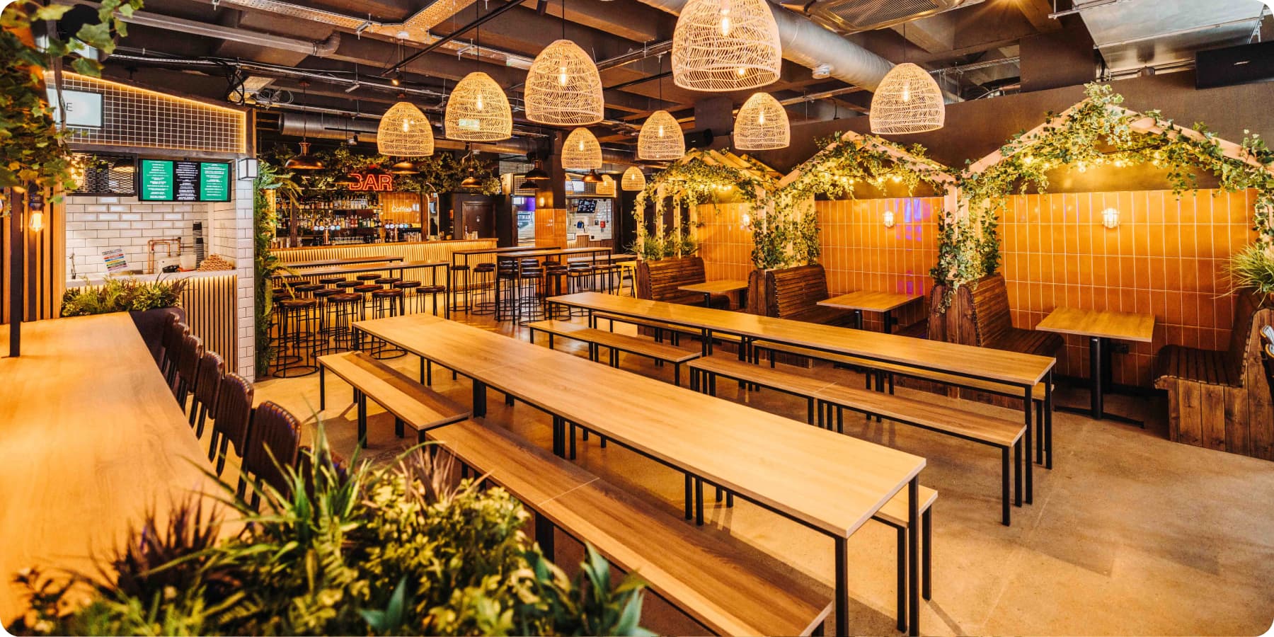 Market Place Food Hall Harrow, a local option for an indoor lunch