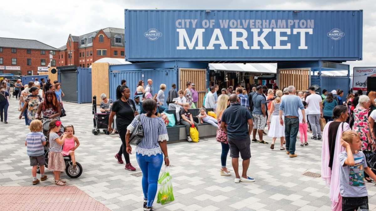 City of Wolverhampton Market — food market in Wolverhampton, United Kingdom