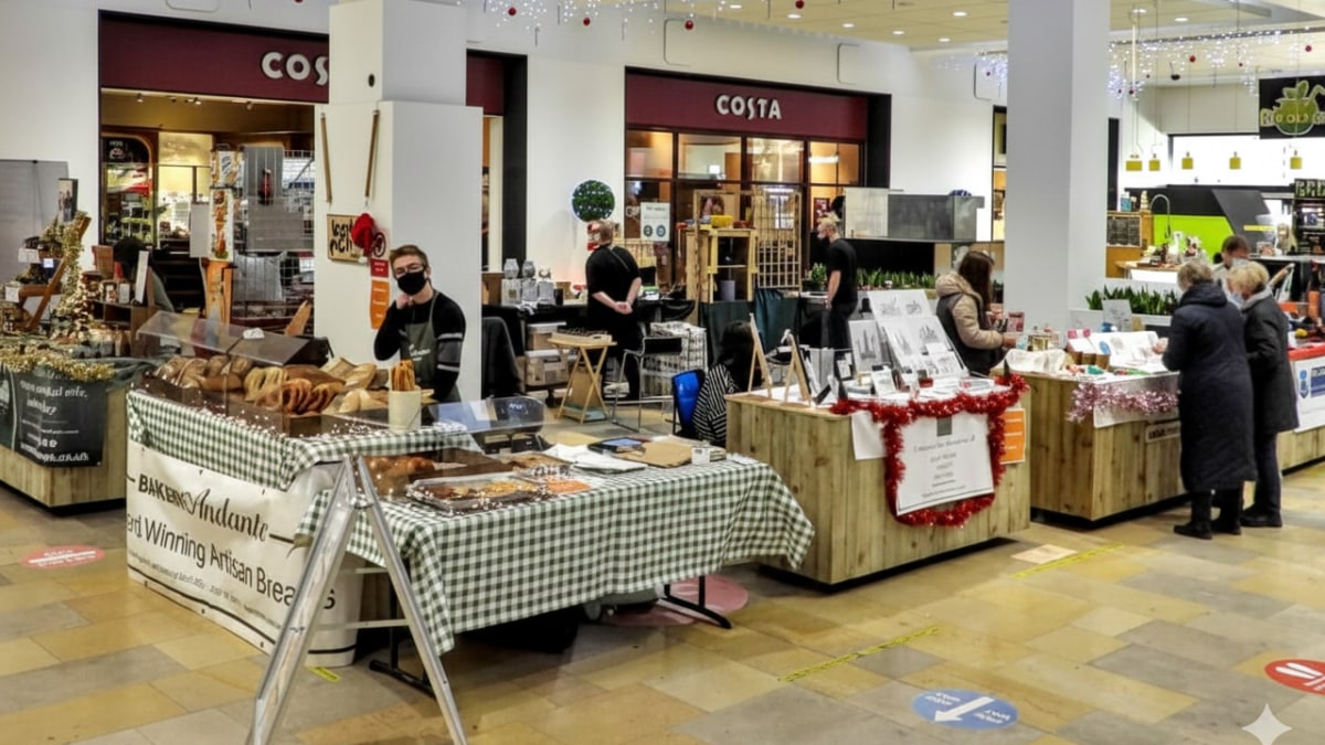 Ocean Terminal Indoor Market — food market in Leith, Edinburgh