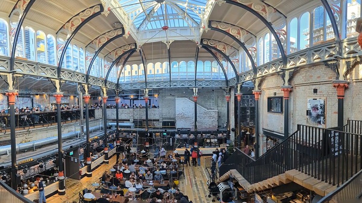 Mackie Mayor Food Hall — food market in Manchester, United Kingdom