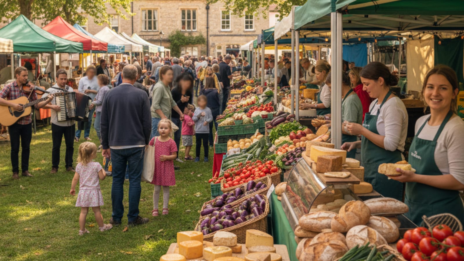 Thornbury Farmers Market at St Mary Centre, Bristol
