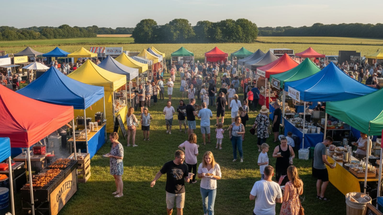 Goatfest 2026 in Codicote featuring food stalls and live music