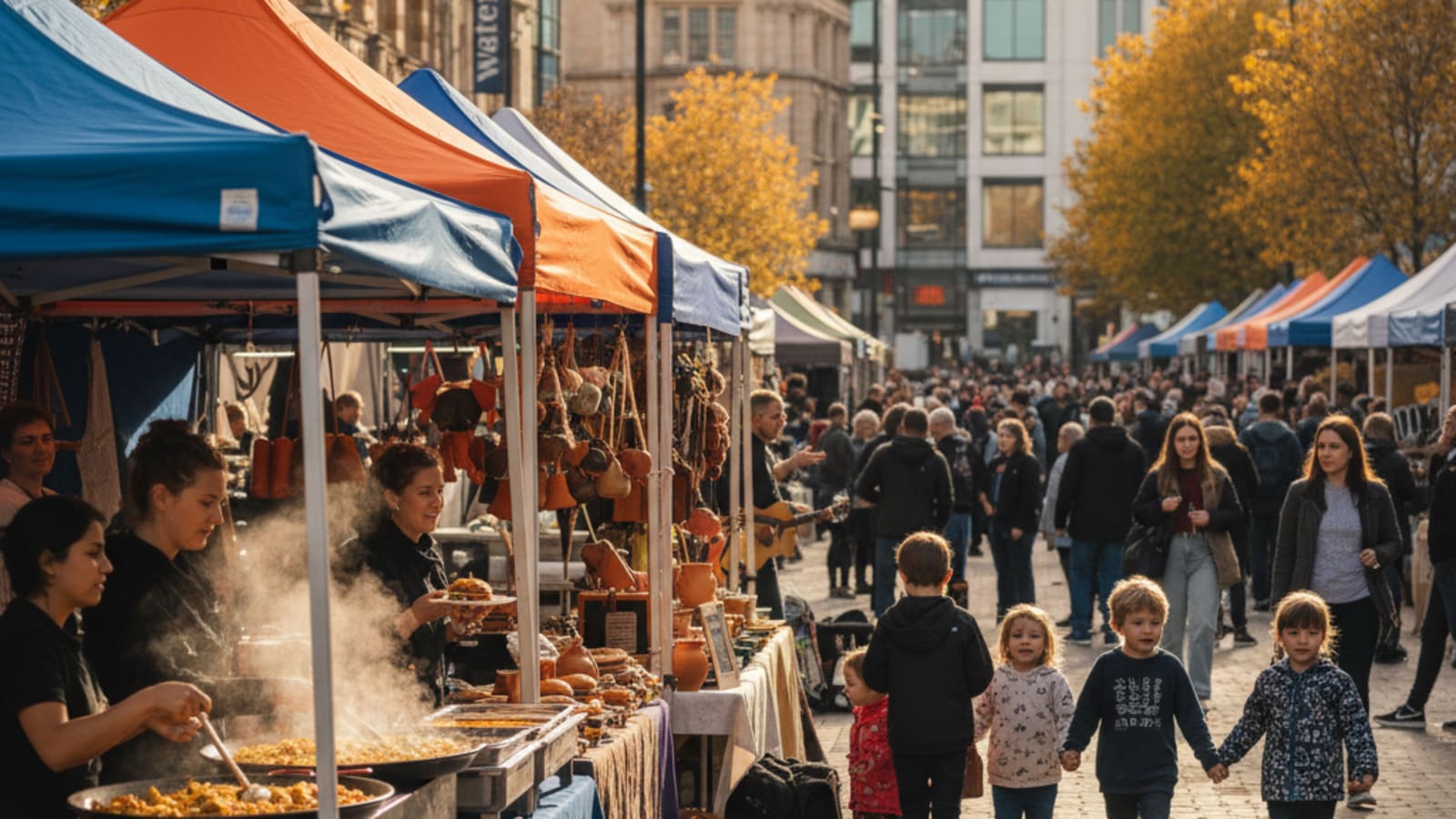 New Street Eats food festival in Birmingham city centre