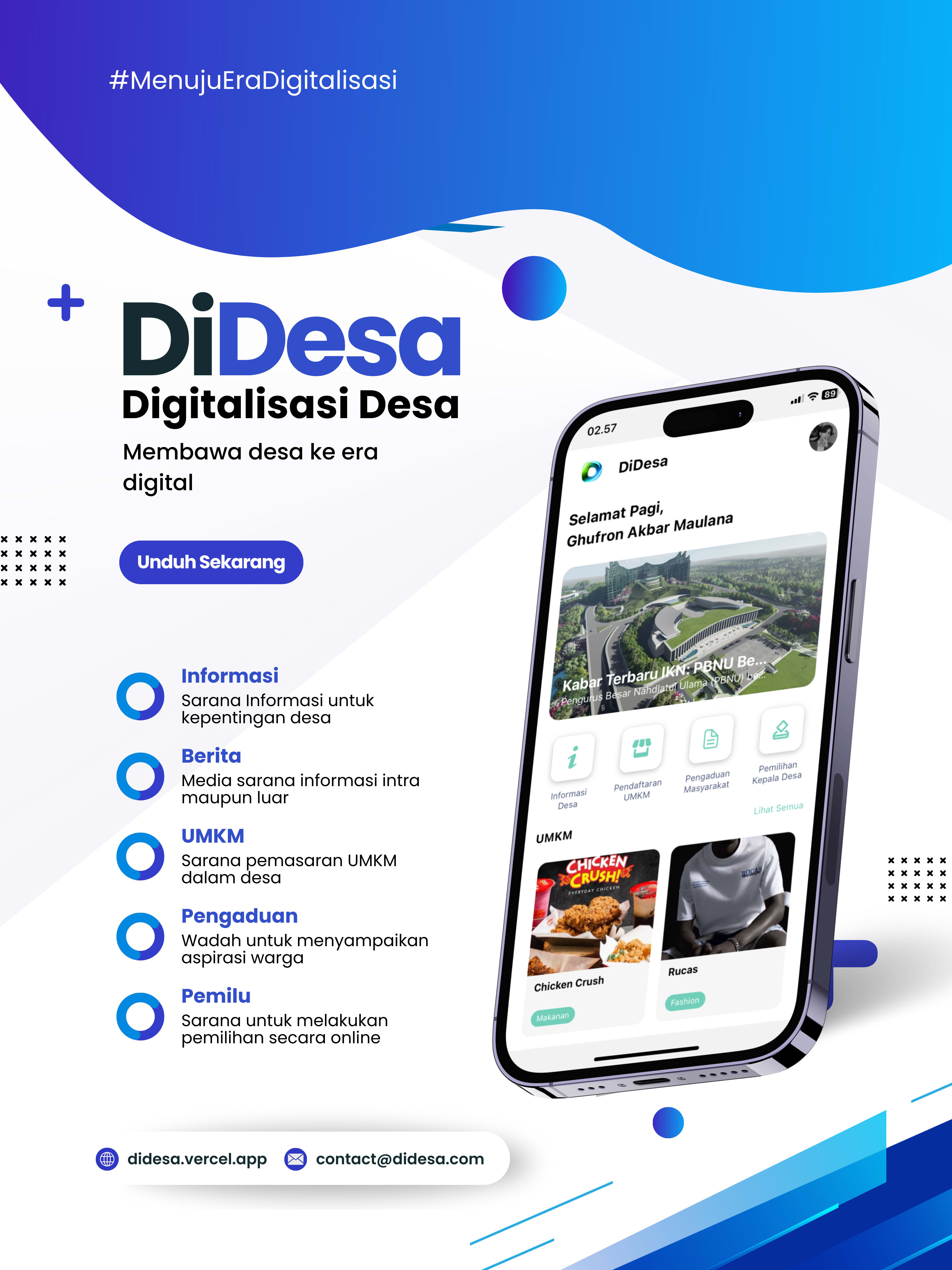 DiDesa - Digitalisasi Desa