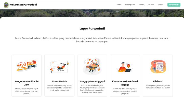 Website Pengaduan Masyarakat thumbnail 2