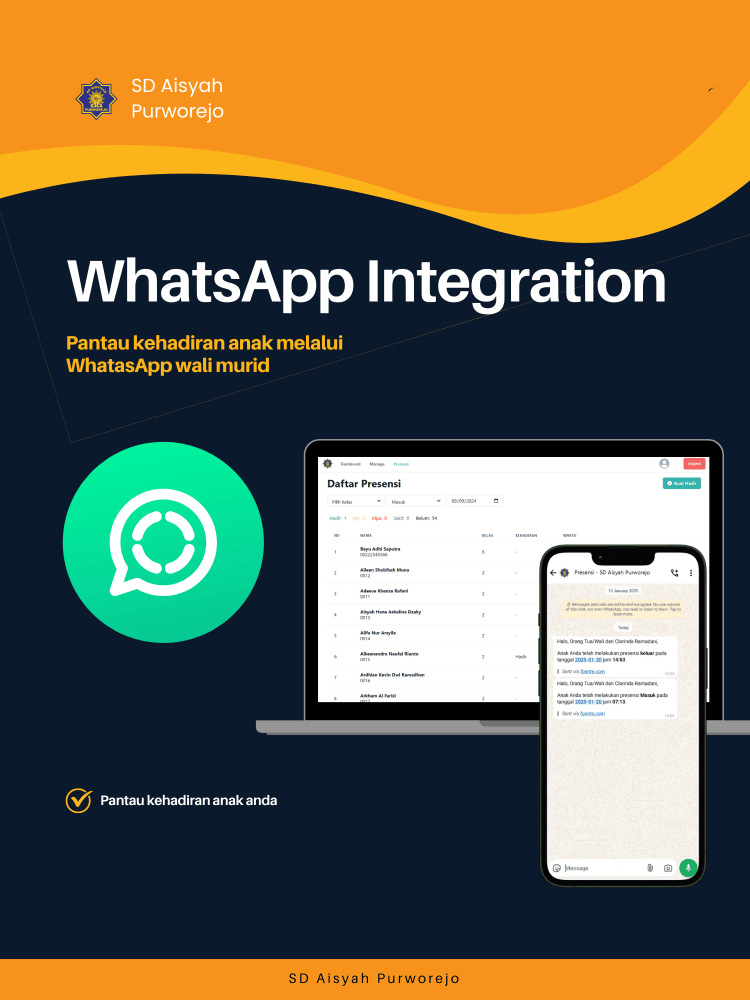 Presensi Siswa - SD Aisyah Purworejo thumbnail 4