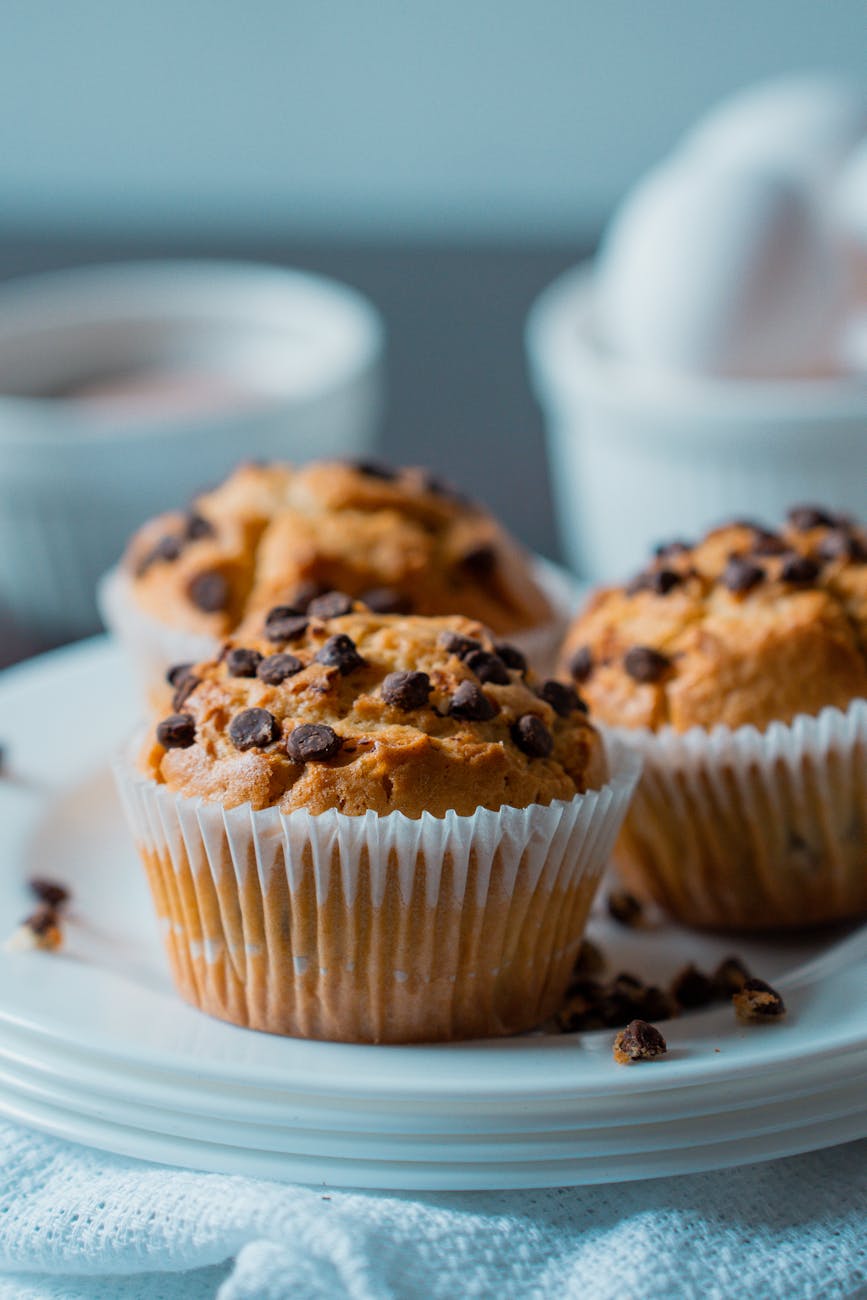 Chocolate Chip Cookie Dough Cupcakes