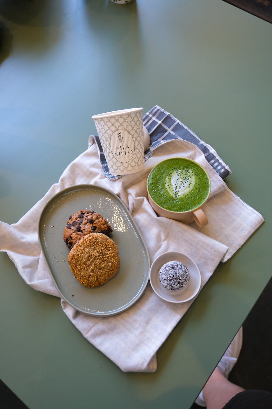 Matcha Green Tea Cookies