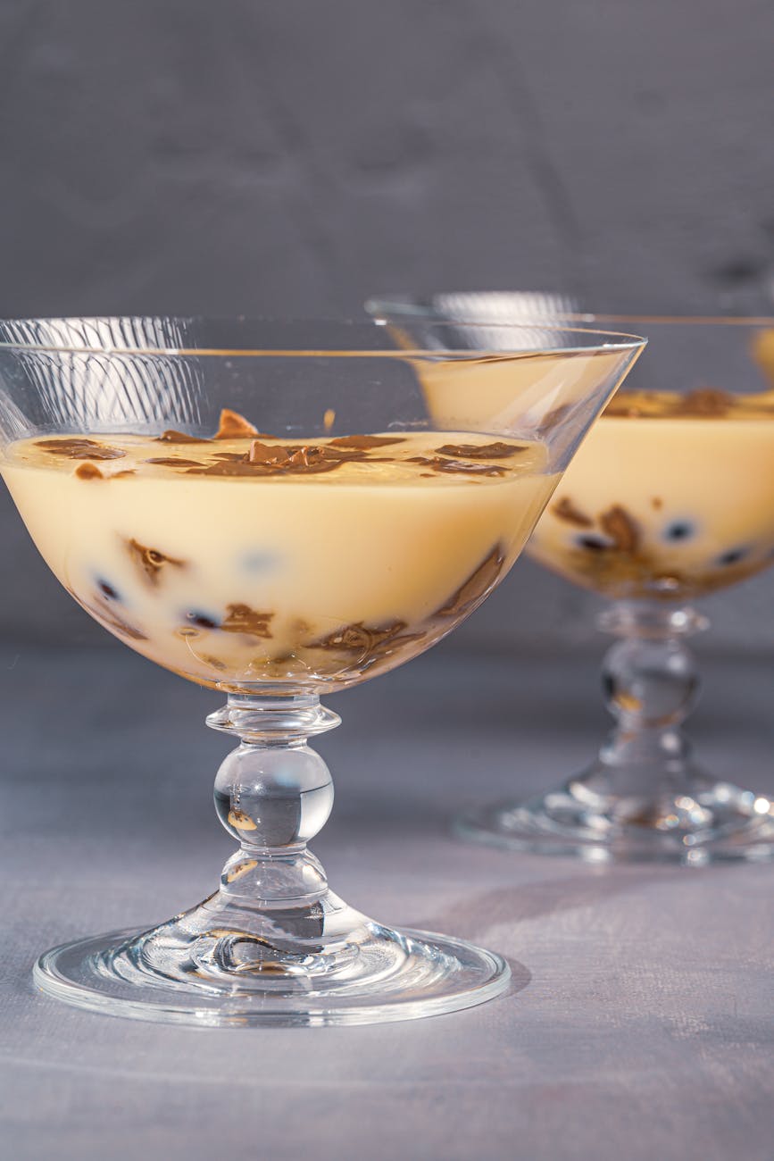 Vanilla Bean Pudding Cups