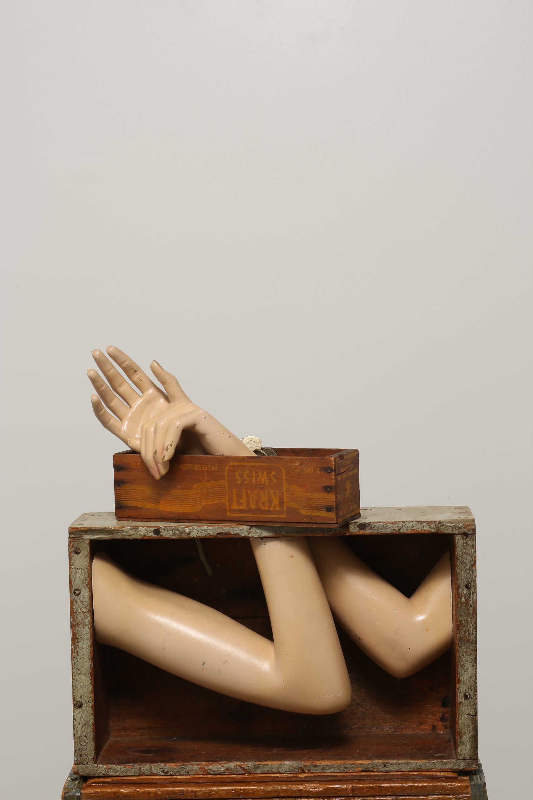Untitled (Hand Through Box)