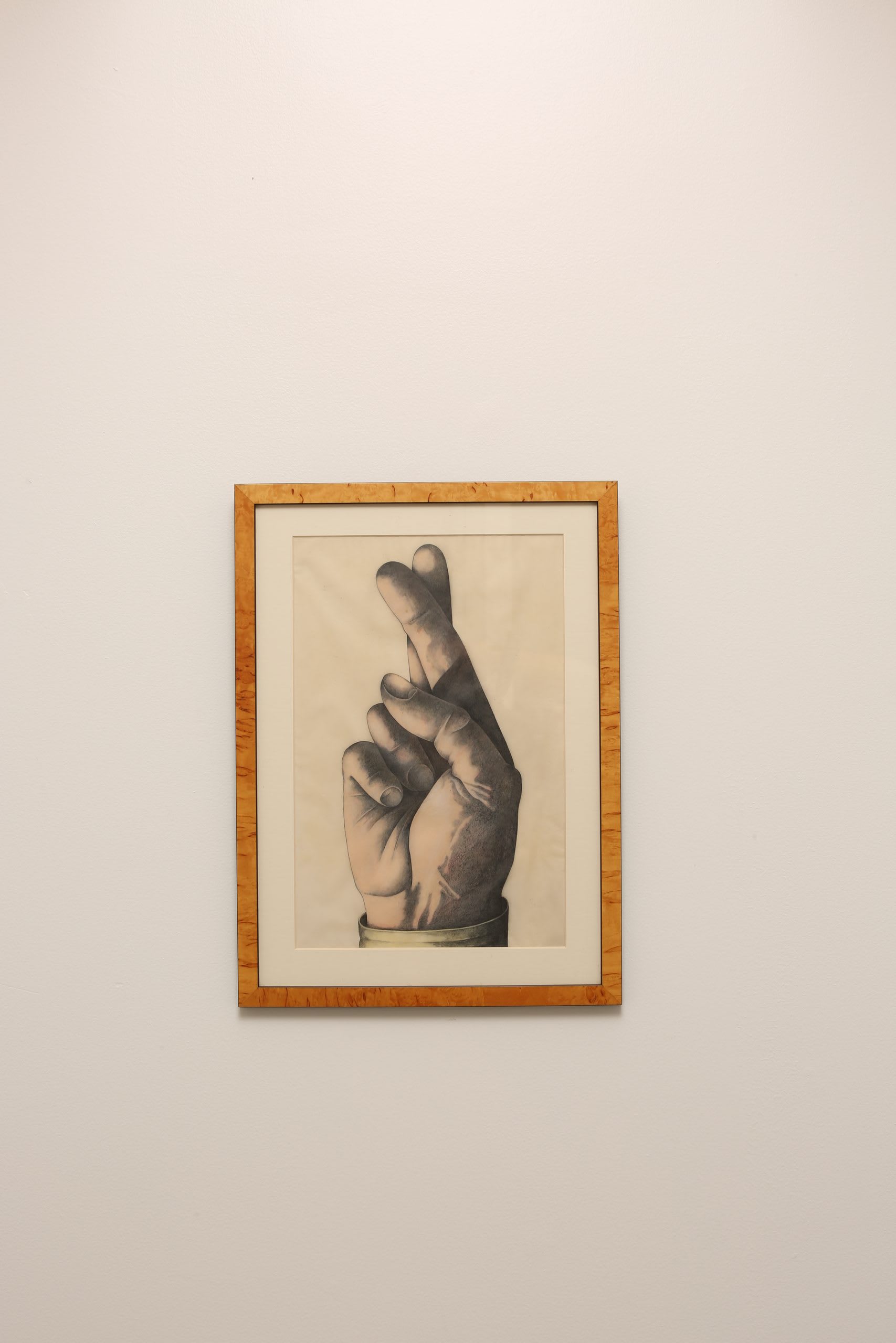 Untitled (Fingers Crossed)