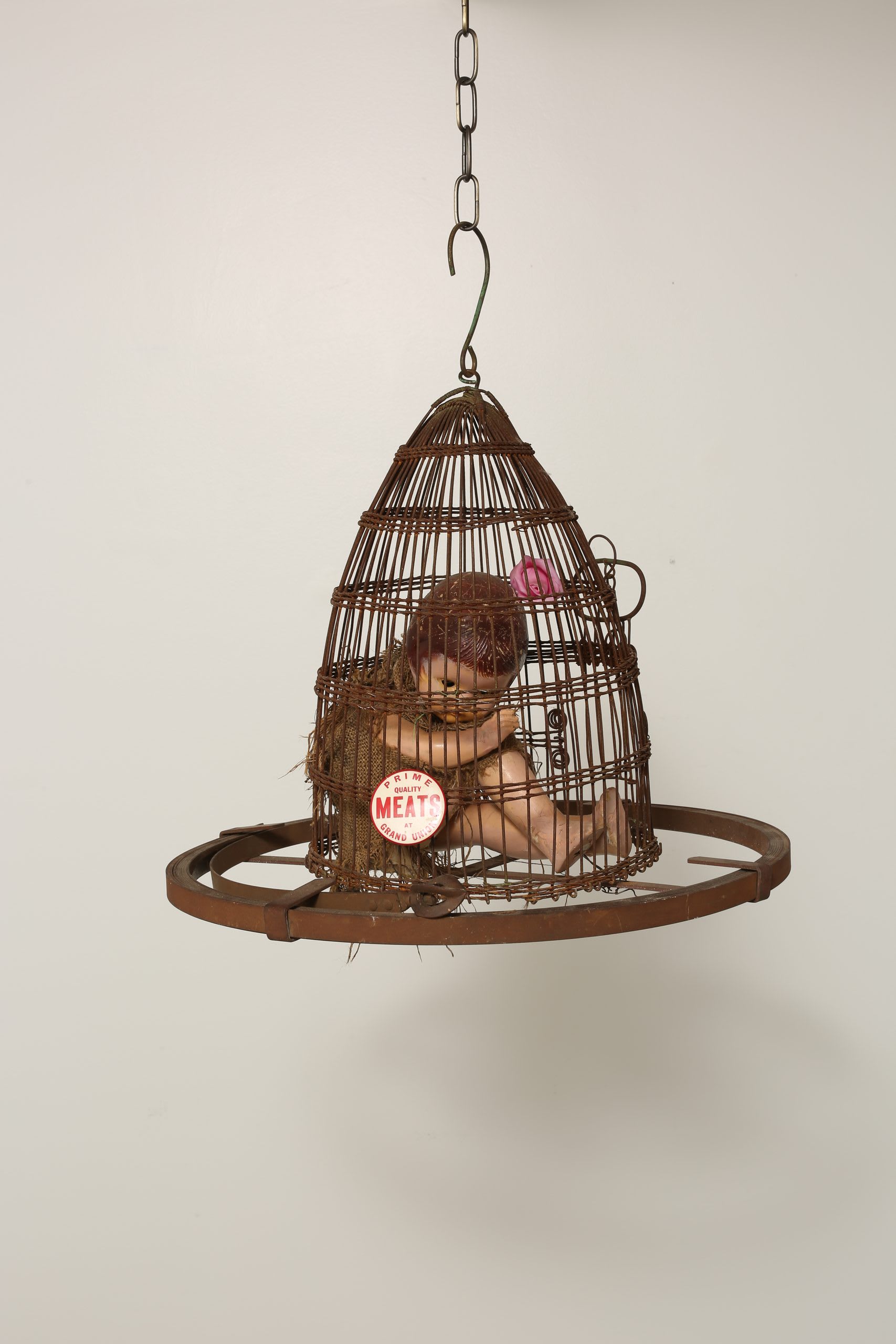 Untitled (Baby in Hanging Cage)
