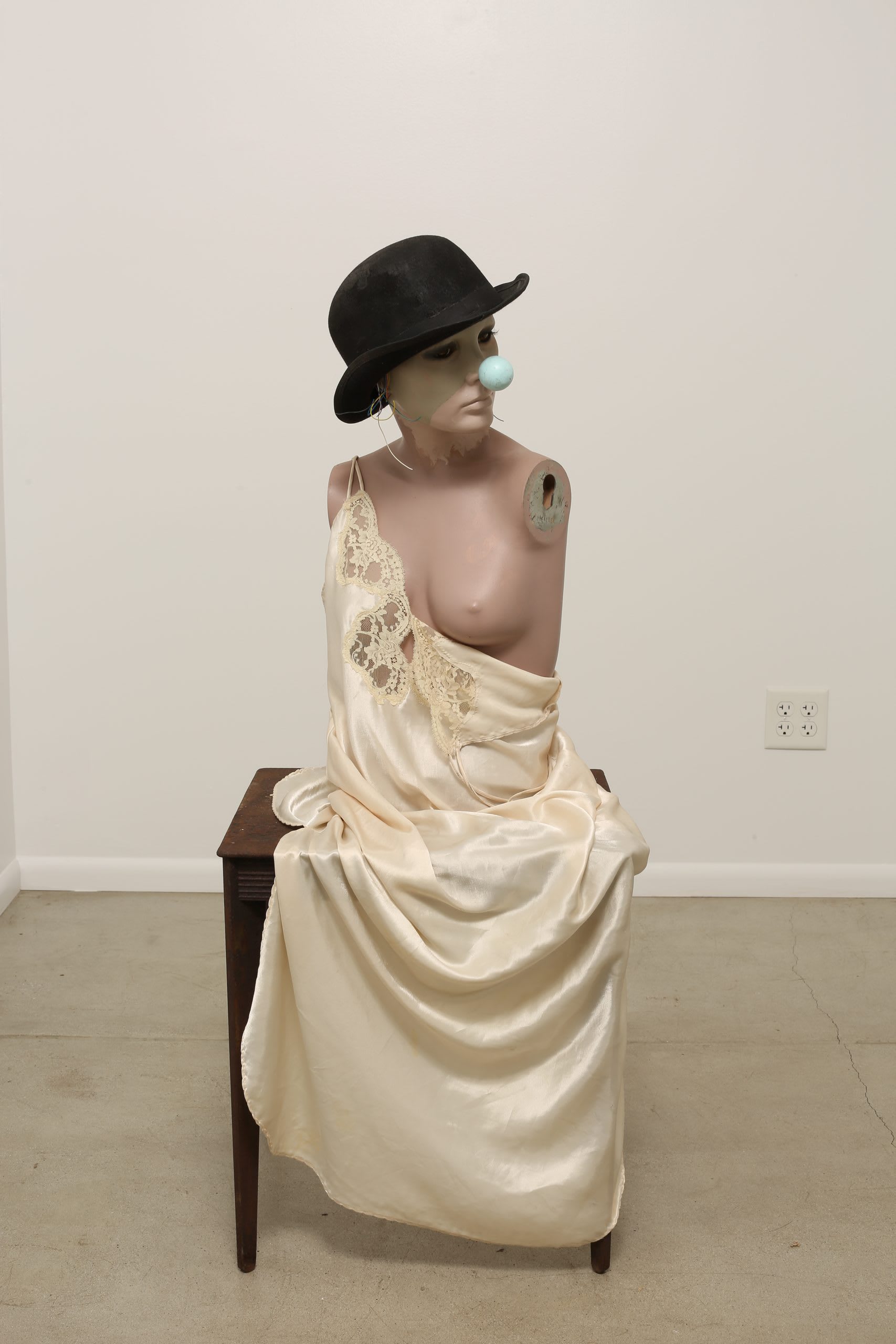 Untitled (Clown Nose / Slip Dress)