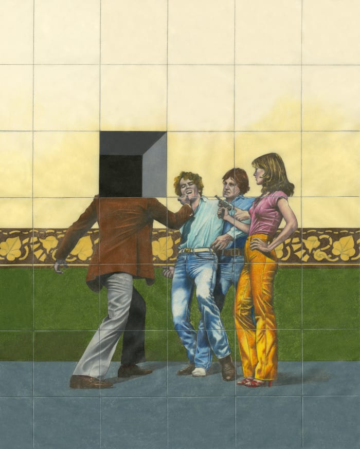 Dick Francis - Orginal Art - Title Unknown